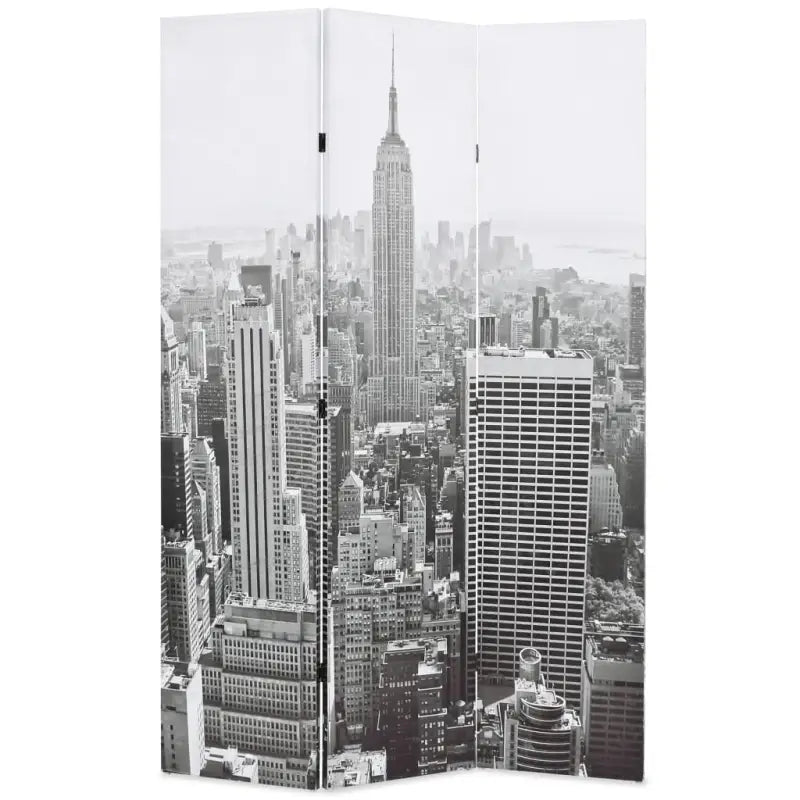 Kamerscherm voor privacy in je kamer of kantoor in New York - 120 x 170 cm / 3 - Kamerschermen