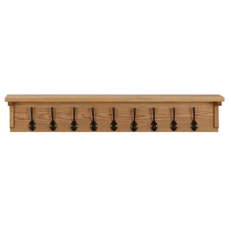 Kapstok van massief eikenhout voor een praktische en decoratieve kamerstuk - Kapstokken