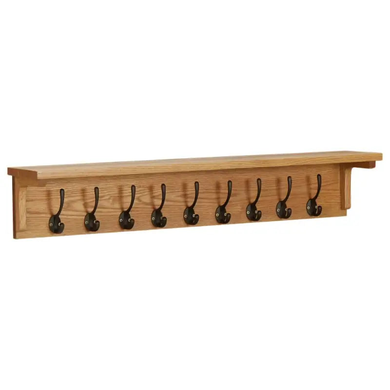 Kapstok van massief eikenhout voor een praktische en decoratieve kamerstuk - Kapstokken