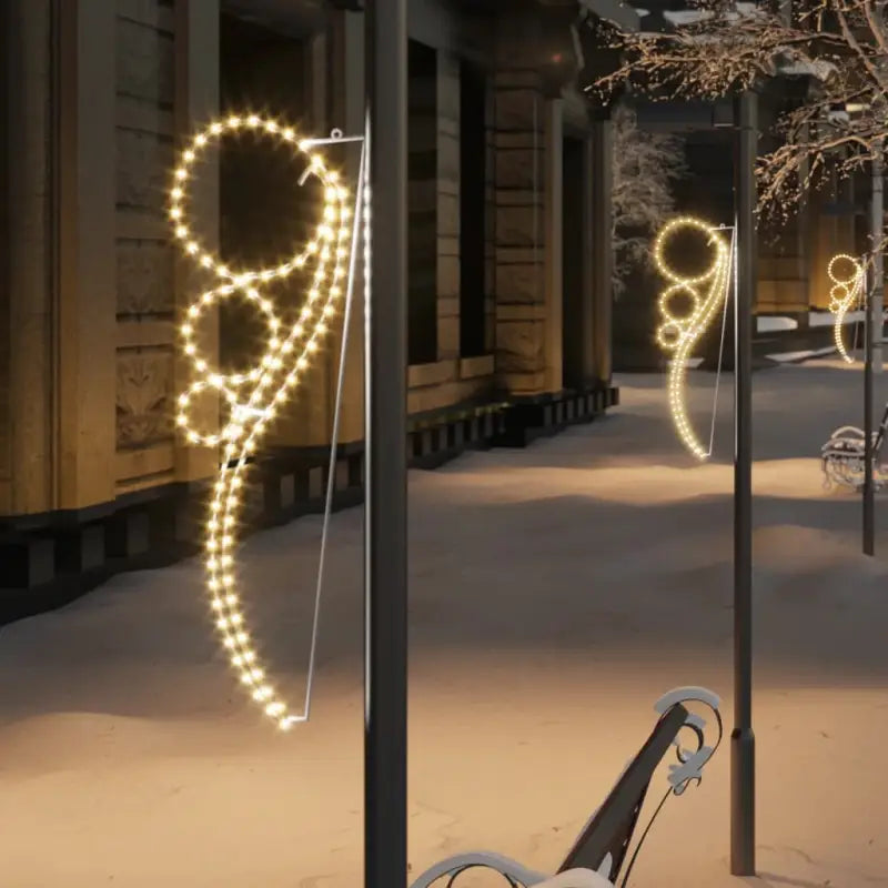 Kerstballichtsnoer voor een gezellige feestelijke sfeer - 8 / 1 - Kerstverlichting