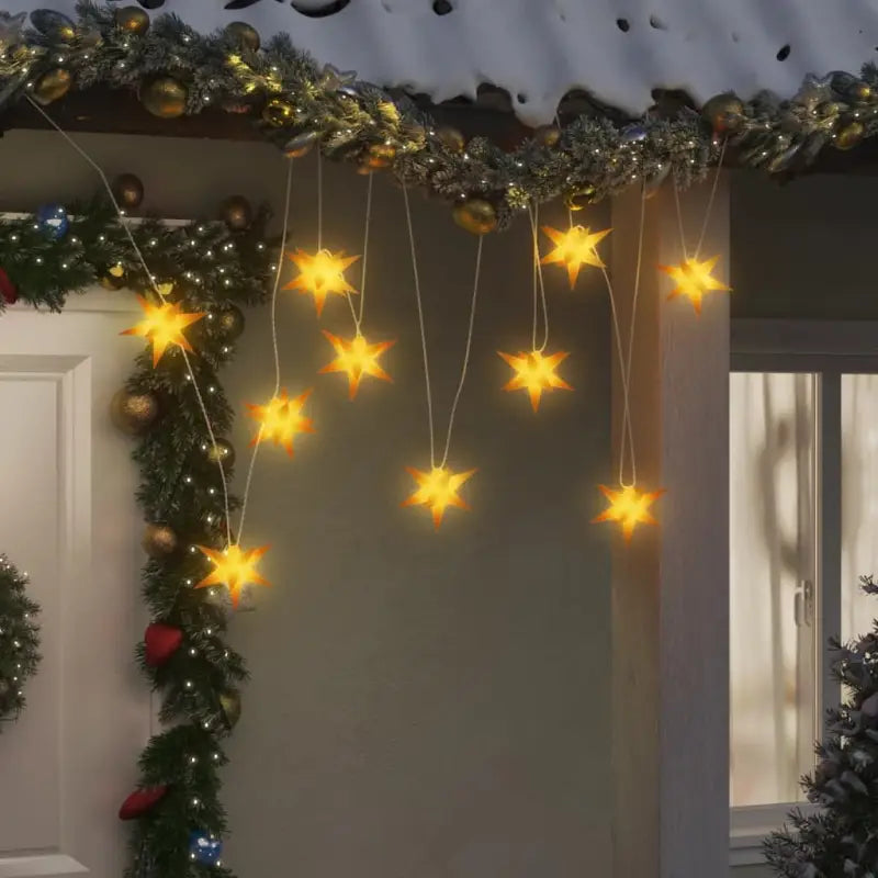 Kerstverlichting met timer voor een feestelijke sfeer rondom je huis - Geel / 1 - Kerstverlichting