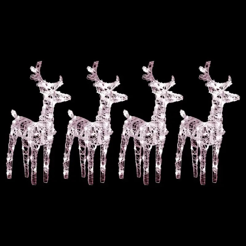 Kerstverlichting met verschillende lichteffecten voor je tuin decoratie - Warmwit / 4 / 1 - Kerstverlichting