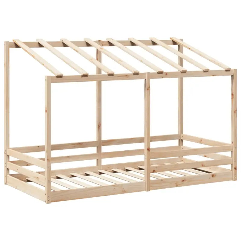 Kinderbed van massief grenenhout voor duurzaamheid en ruimtebesparing - Bedden & bedframes