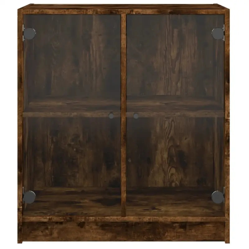 Klassiek dressoir met glazen deuren van duurzaam bewerkt hout - Dressoirs & buffetkasten