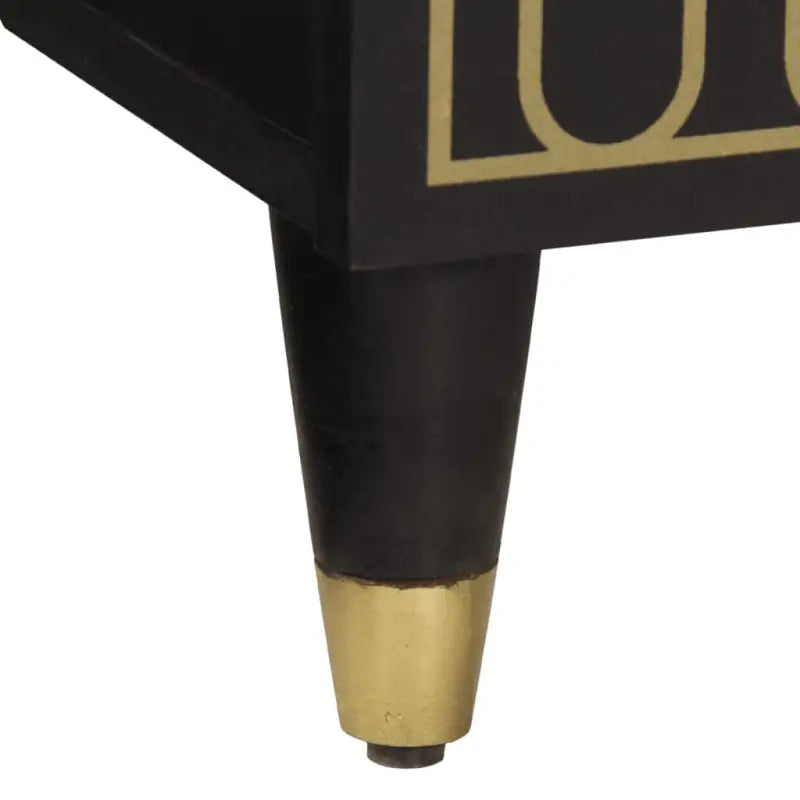 Klassiek dressoir met massief mangohout en houten poten - Dressoirs & buffetkasten