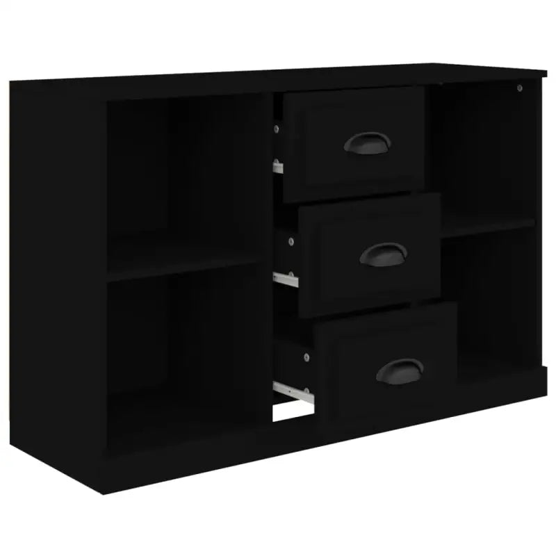 Klassiek dressoir van bewerkt hout met een tijdloze uitstraling - Dressoirs & buffetkasten