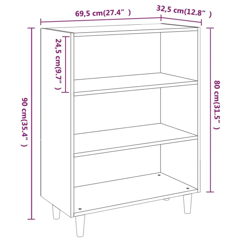 Klassiek dressoir van bewerkt hout met tijdloze uitstraling - Dressoirs & buffetkasten