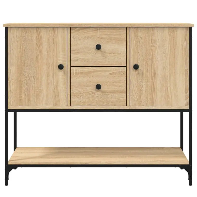 Klassiek dressoir van bewerkt hout met verstelbare poten - Dressoirs & buffetkasten