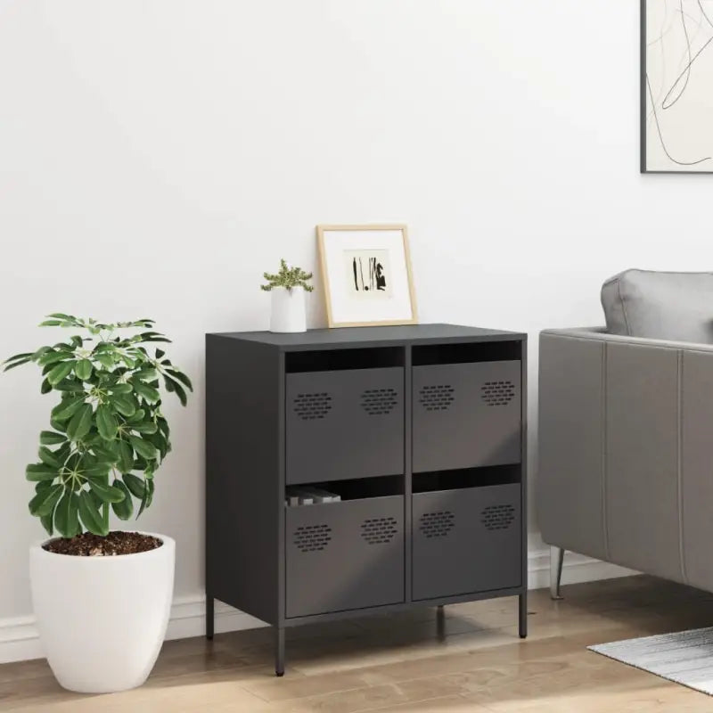 Klassiek dressoir van koudgewalst staal voor huis en kantoor - Dressoirs & buffetkasten
