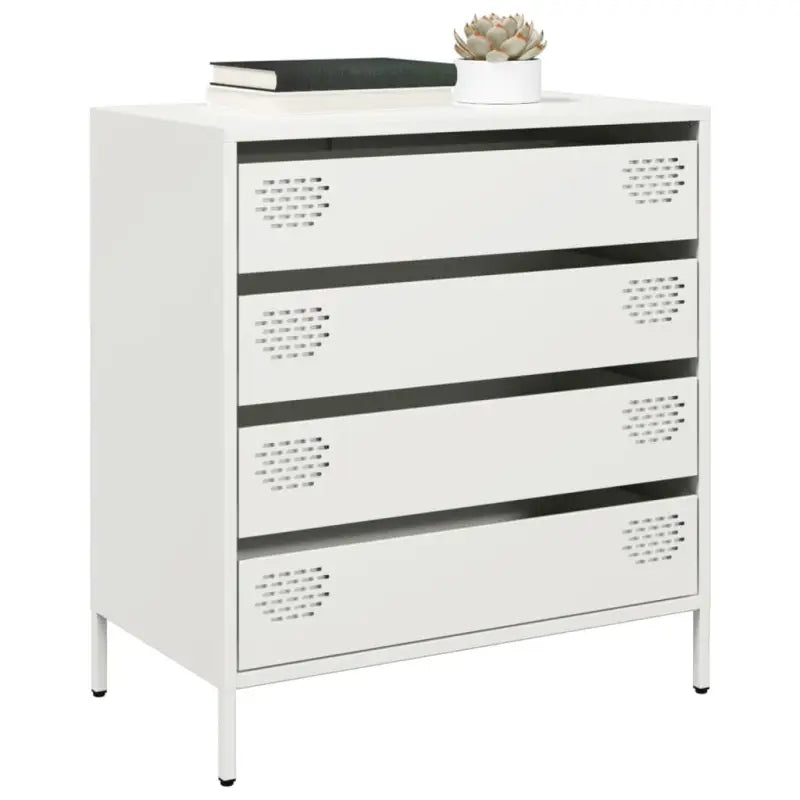 Klassiek dressoir van koudgewalst staal voor huis en kantoor - Wit / 1 - Dressoirs & buffetkasten