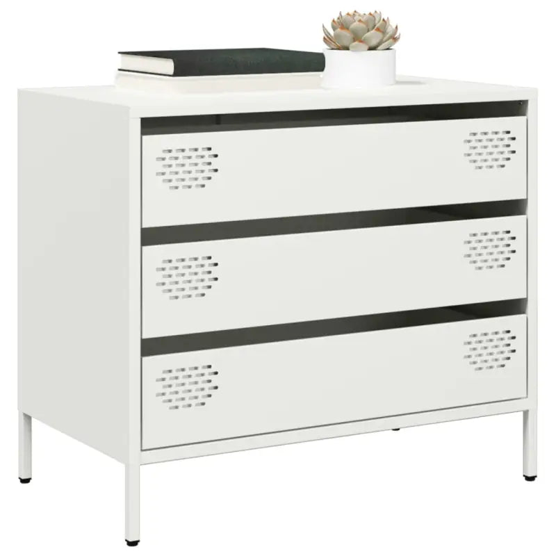 Klassiek dressoir van koudgewalst staal voor huis en kantoor - Wit / 1 - Dressoirs & buffetkasten