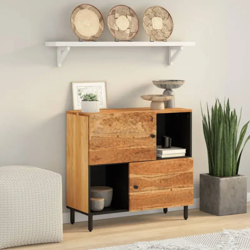 Klassiek Dressoir van Massief Acaciahout voor Tijdloze Elegantie - Dressoirs & buffetkasten