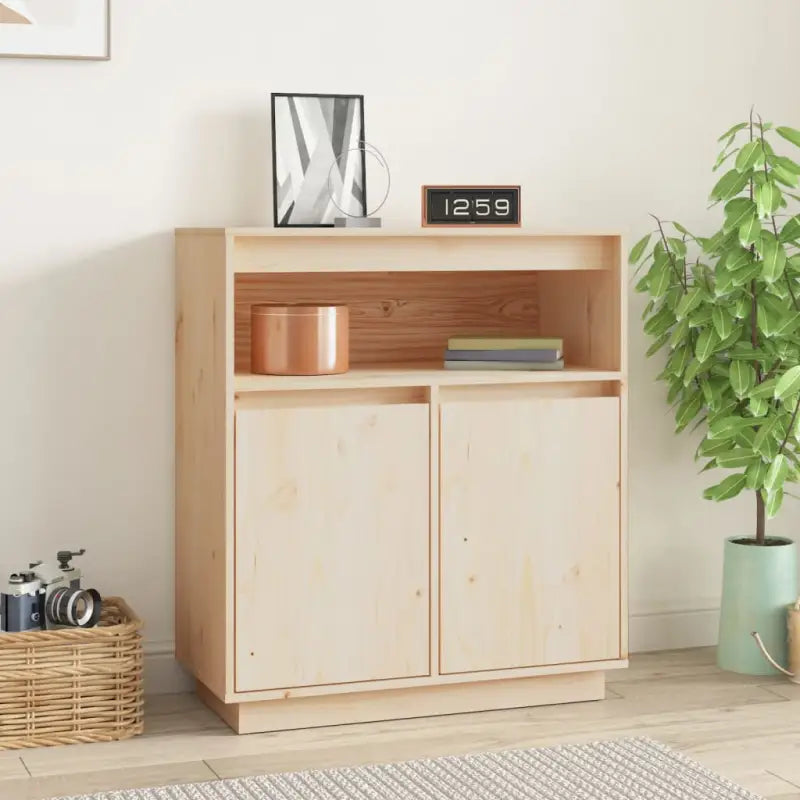 Klassiek dressoir van massief grenenhout met rustieke uitstraling - Dressoirs & buffetkasten