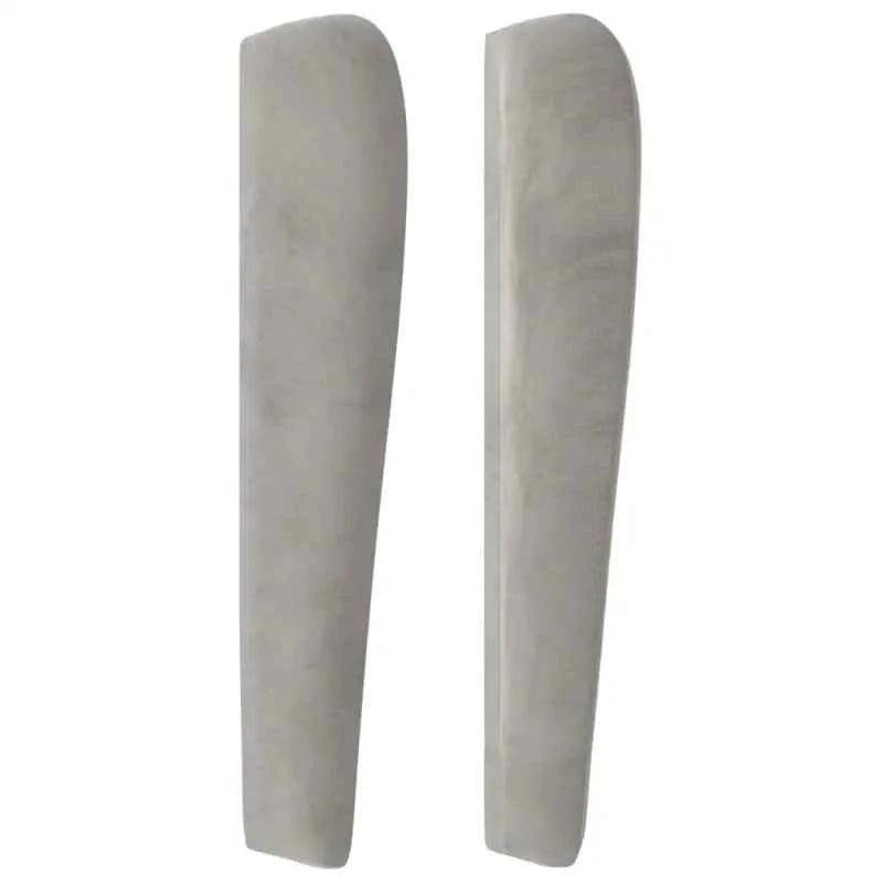 Klassiek fluweel hoofdbord met trendy ontwerp inclusief levering bevat