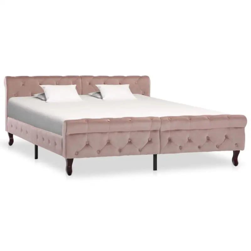 Klassiek gestoffeerd bedframe met elegante uitstraling - Bedden & bedframes