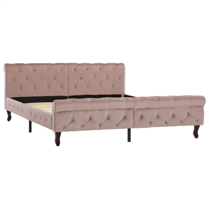 Klassiek gestoffeerd bedframe met elegante uitstraling - Bedden & bedframes
