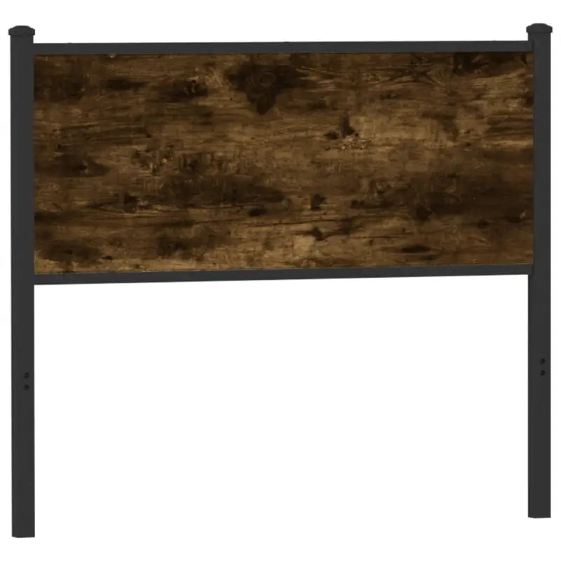 Klassiek hoofdbord van bewerkt hout voor een stijlvolle slaapkamer - Gerookt eiken / 100 cm / 1 - Hoofdborden