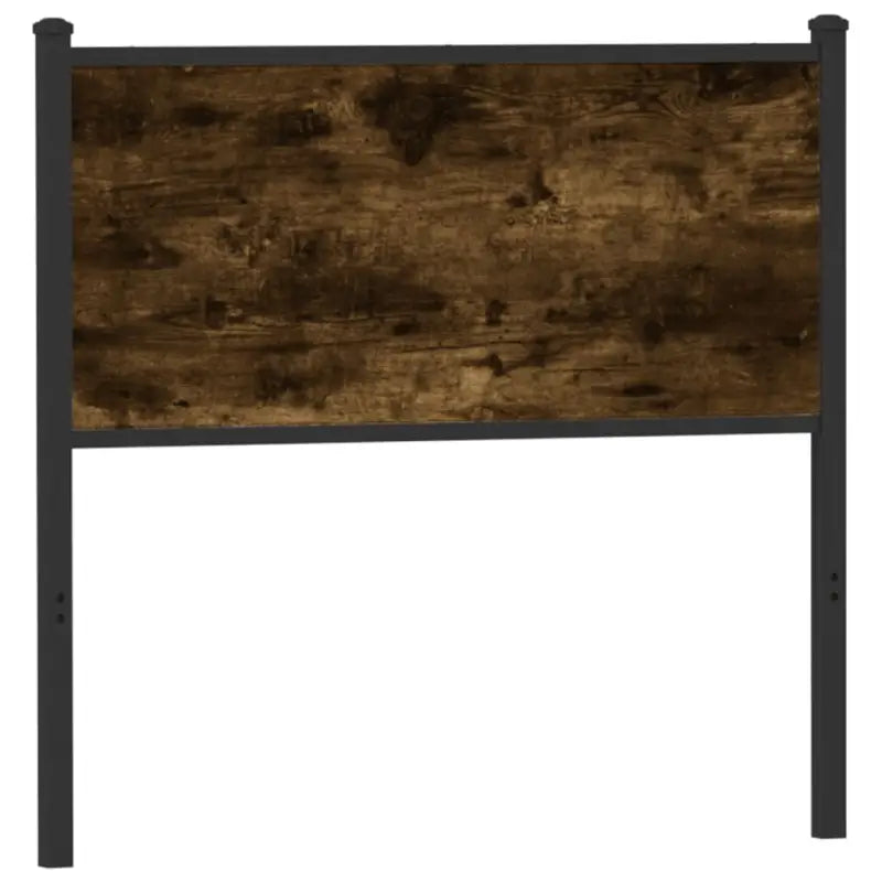 Klassiek hoofdbord van bewerkt hout voor een stijlvolle slaapkamer - Gerookt eiken / 80 cm / 1 - Hoofdborden