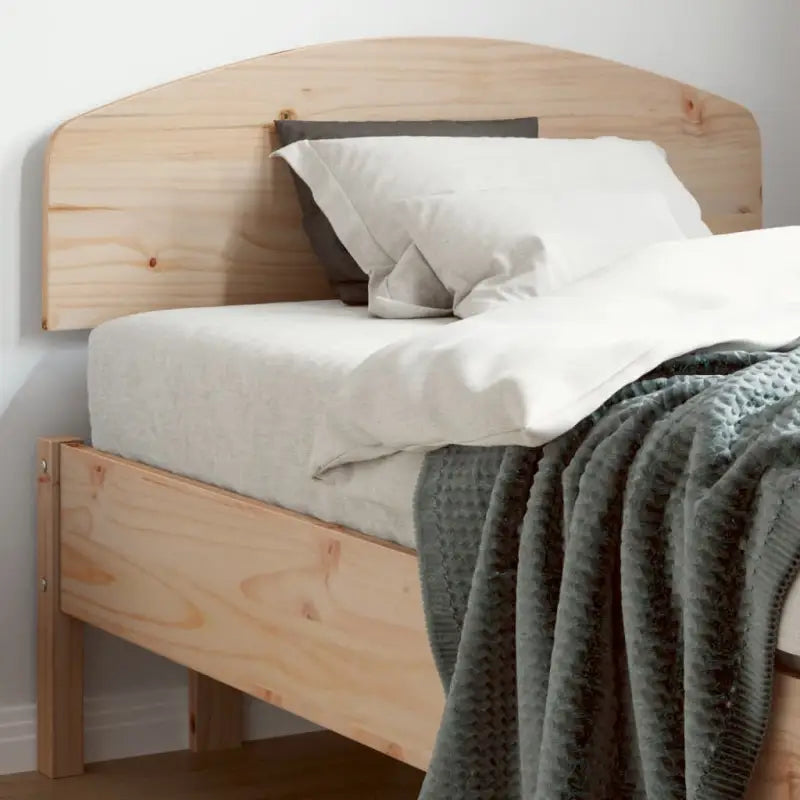 Klassiek hoofdbord van massief grenenhout voor elke slaapkamer - Naturel / 90 cm / 1 - Hoofdborden en voetborden