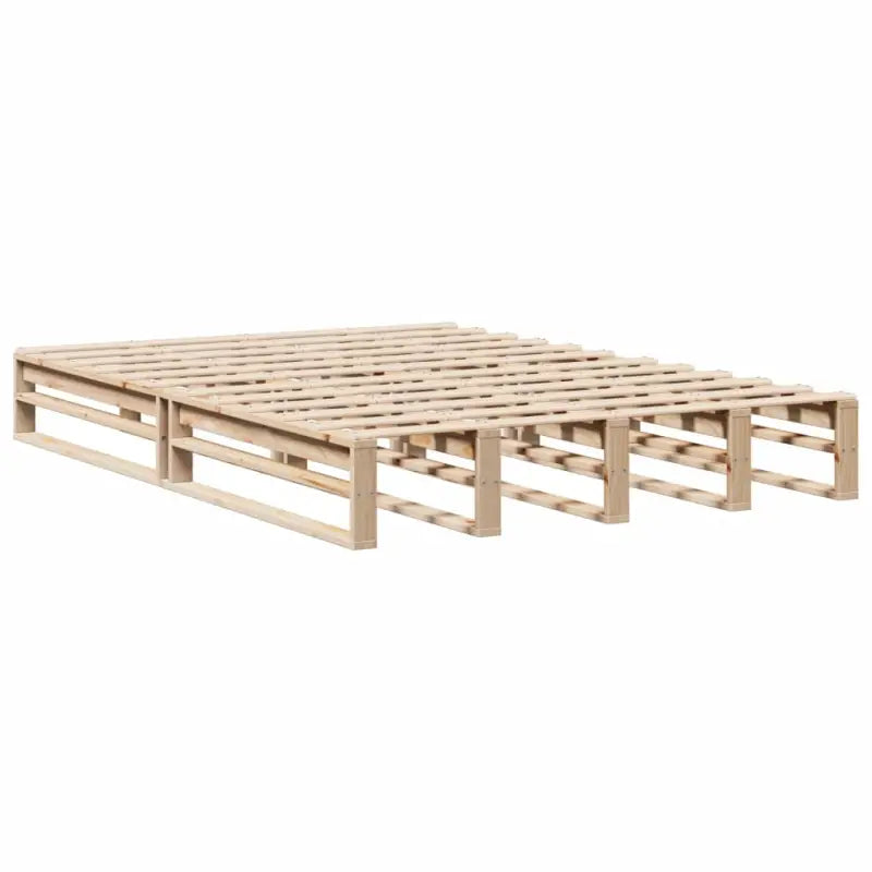 Klassiek houten bed met massief grenenhout voor een moderne slaapkamer - Bedden & bedframes