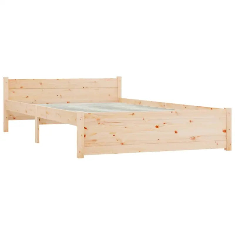 Klassiek houten bed van massief grenenhout met levering bevat - Bedden & bedframes