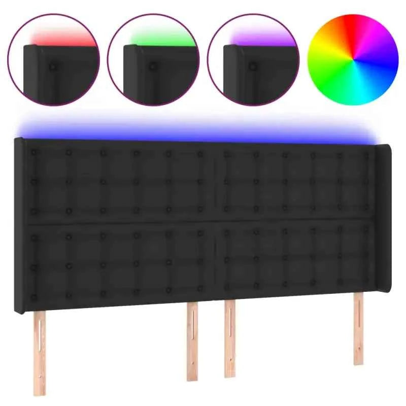 Klassiek LED Hoofdbord 147x16x118 met Kunstleer voor Slaapkamer