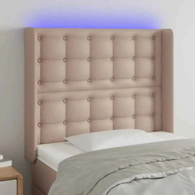 Klassiek LED Hoofdbord 147x16x118 met Kunstleer voor Slaapkamer