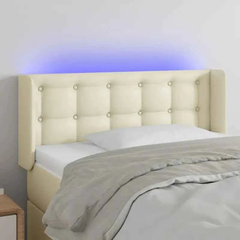 Klassiek LED Hoofdbord 147x16x118 met Kunstleer voor Slaapkamer