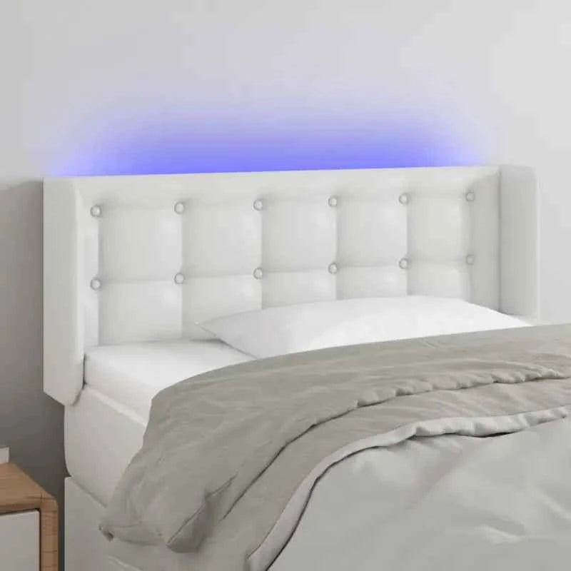 Klassiek LED Hoofdbord 147x16x118 met Kunstleer voor Slaapkamer