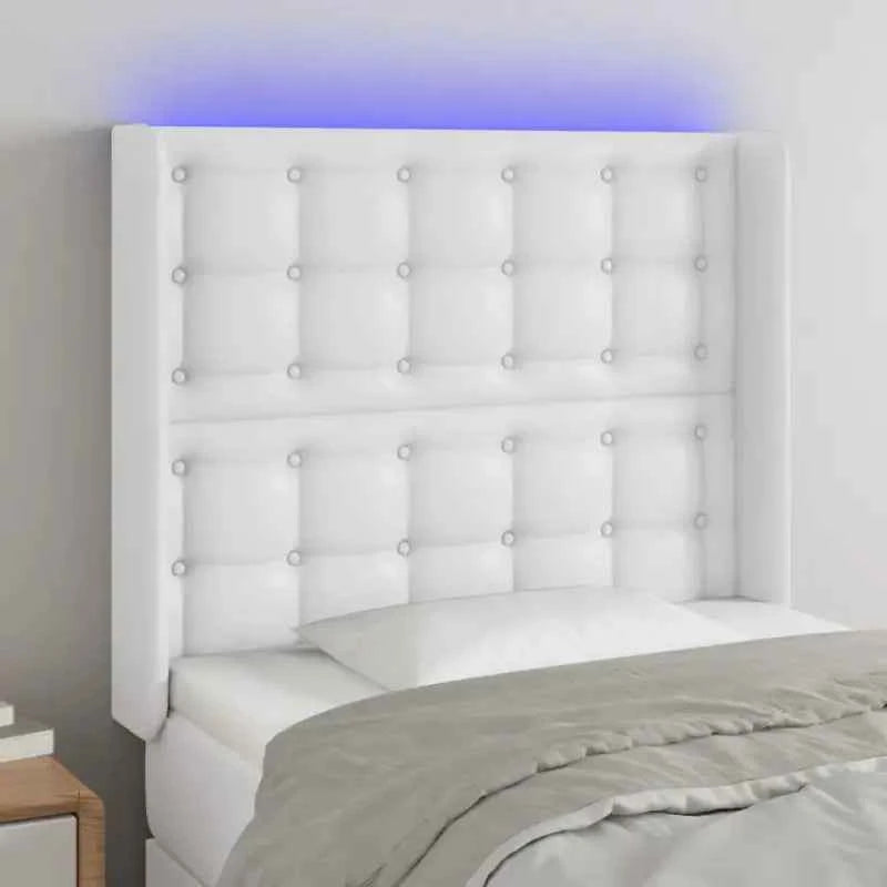 Klassiek LED Hoofdbord 147x16x118 met Kunstleer voor Slaapkamer