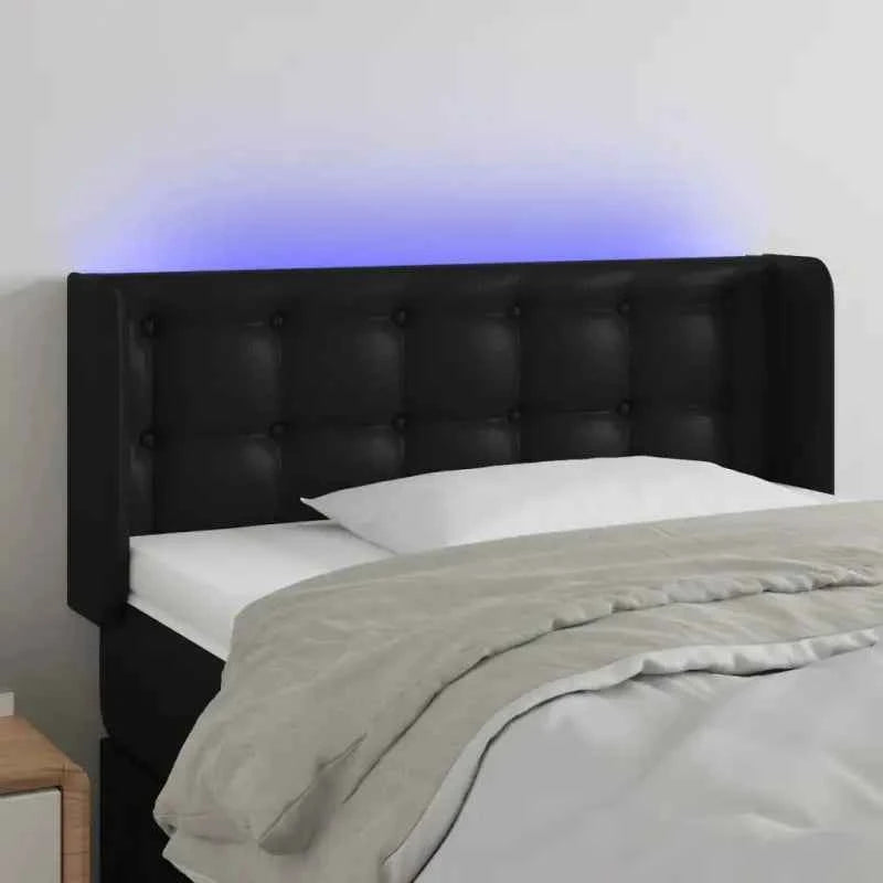 Klassiek LED Hoofdbord 147x16x118 met Kunstleer voor Slaapkamer