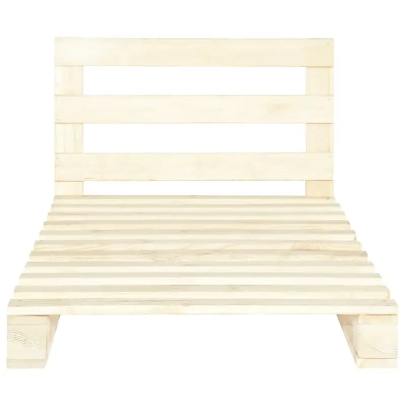 Klassiek palletbed gemaakt van massief grenenhout voor elke slaapkamer - Bedden & bedframes
