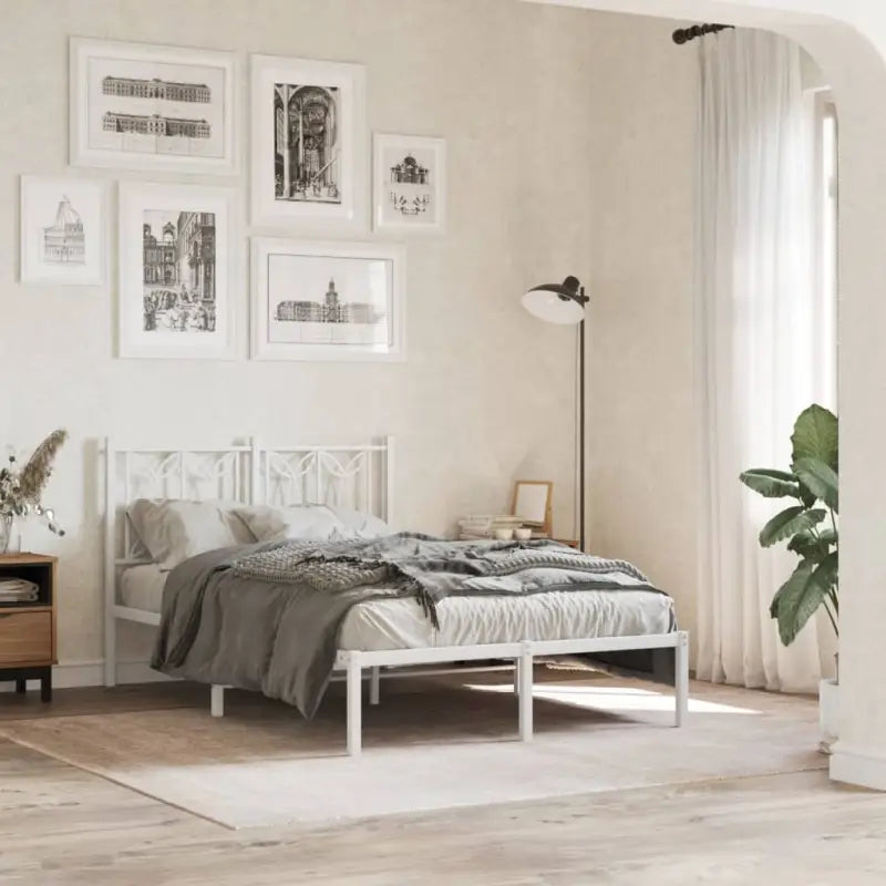 Klassiek stalen hoofdbord en voetbord voor een complete slaapkamer uitstraling - Hoofdborden en voetborden