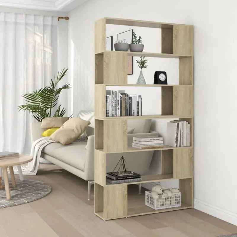 Klassieke boekenplank met strak ontwerp en duurzame houtafwerking