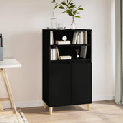 Klassieke dressoir met bewerkt hout en houten poten voor een stijlvolle inrichting - Dressoirs & buffetkasten