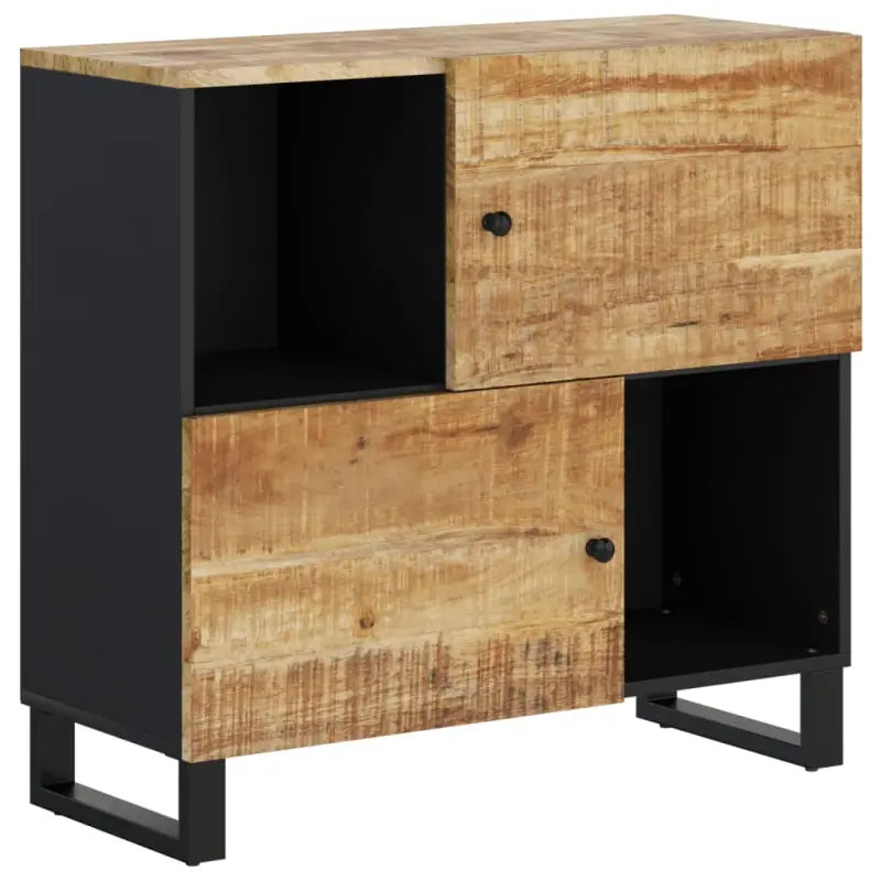 Klassieke dressoir van massief mangohout met ijzeren poten - Dressoirs & buffetkasten