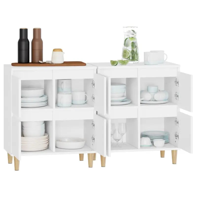 Klassieke dressoirs van bewerkt hout met tijdloze uitstraling - Dressoirs & buffetkasten