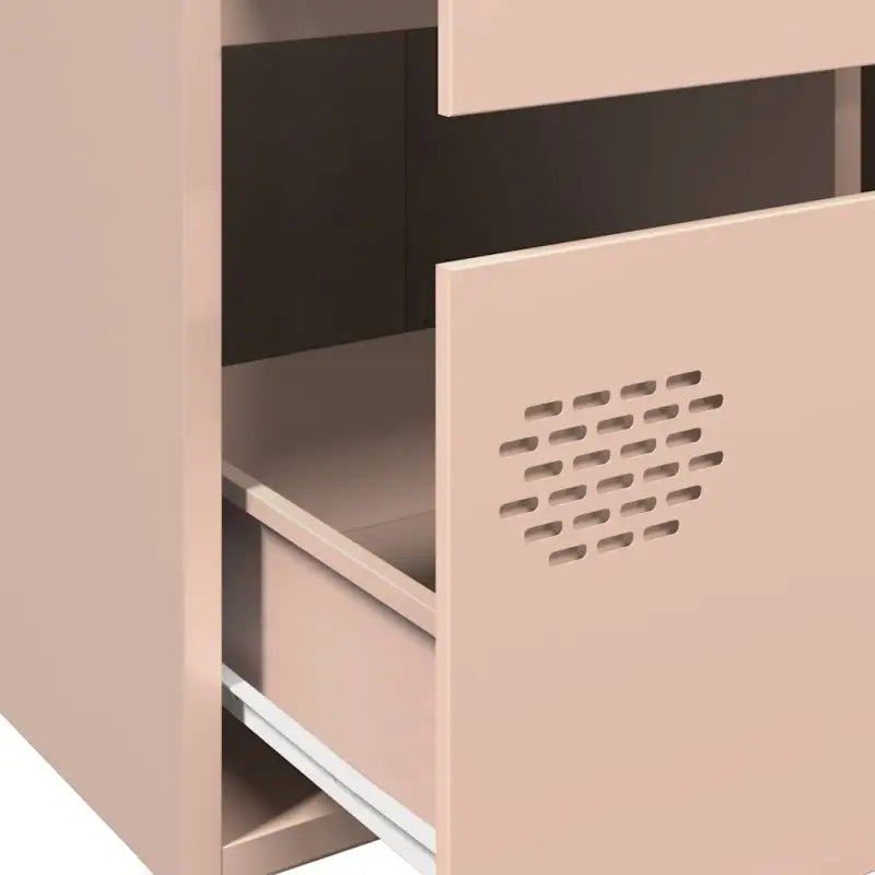 Klassieke hoge kast van koudgewalst staal voor interieur en kantoor - Dressoirs & buffetkasten