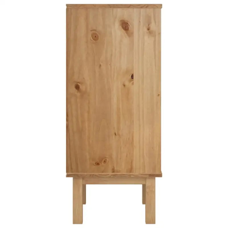Klassieke houten ladekast van massief grenenhout met Scandinavisch design - Commodes & ladekasten