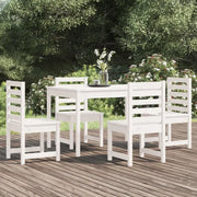 Klassieke houten tuinset met massief grenenhout en stevig tafelblad - Tuinsets
