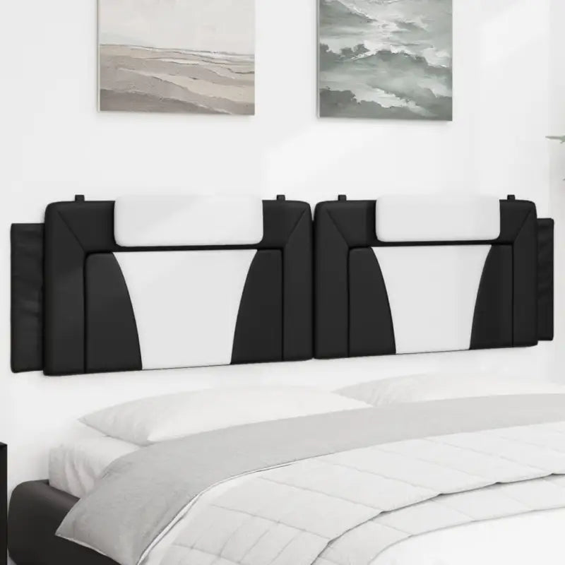 Klassieke schoonheid Hoofdborden en Voetborden voor een stijlvolle slaapkamer - Zwart en wit / 200 cm / 1 - Hoofdborden