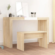 Klassieke toilettafelkruk van bewerkt hout voor een stijlvolle uitstraling - Toilettafelkrukjes