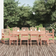 Klassieke tuinset van massief douglashout met stevig tafelblad - Tuinsets