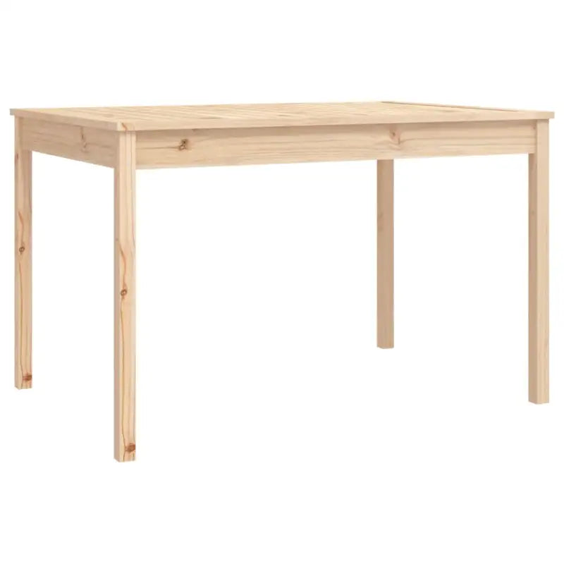 Klassieke tuinset van massief grenenhout met stevig tafelblad - Tuinsets