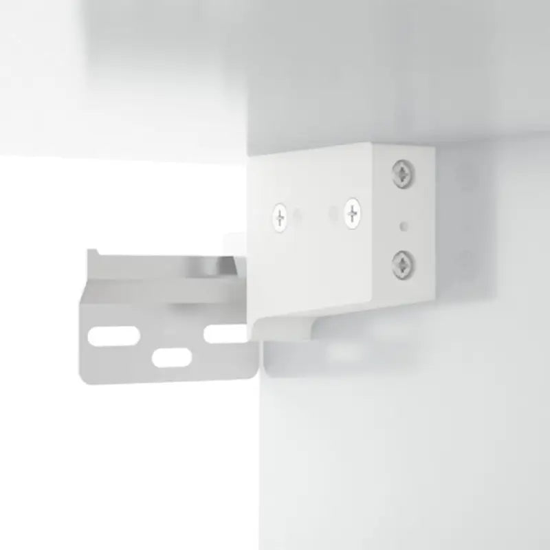 Klassieke Tv-meubels in bewerkt hout met hoogglans wit design - Hoogglans wit / 2 - Tv-meubels