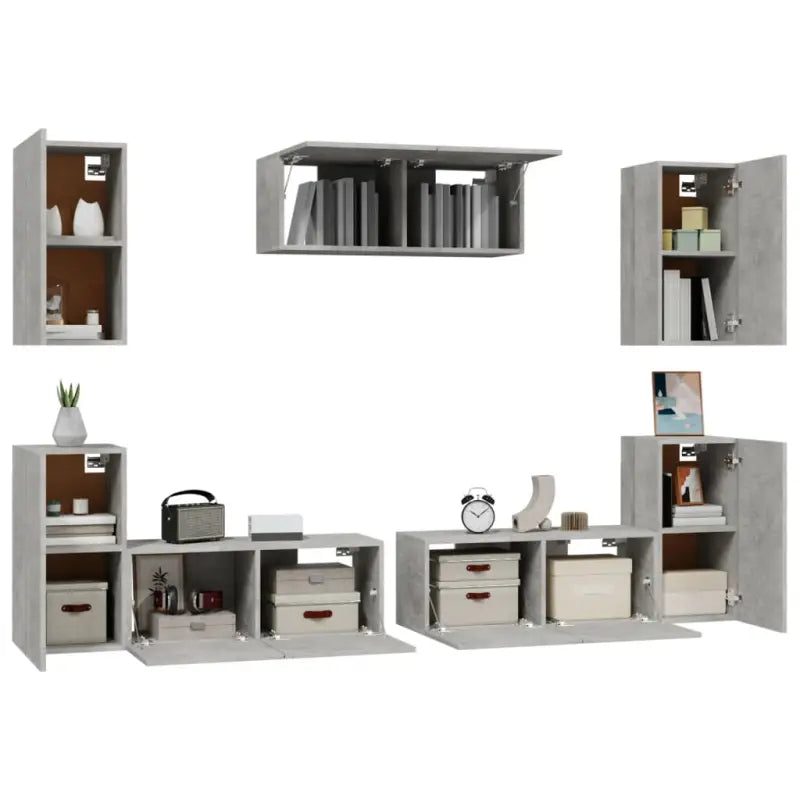 Klassieke TV-meubels van bewerkt hout met trendy en praktische design - Tv-meubels