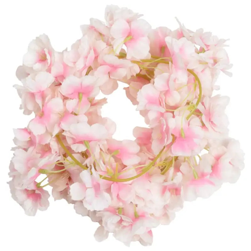 Kransen en slingers met bloemen voor een romantische feestdecoratie - Kransen en slingers