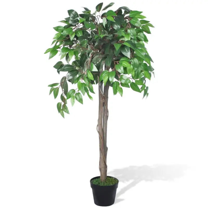 Kunst Vijgenboom voor binnen decoratie in woonkamer of kantoor - 110 cm / 1 - Kunstplanten