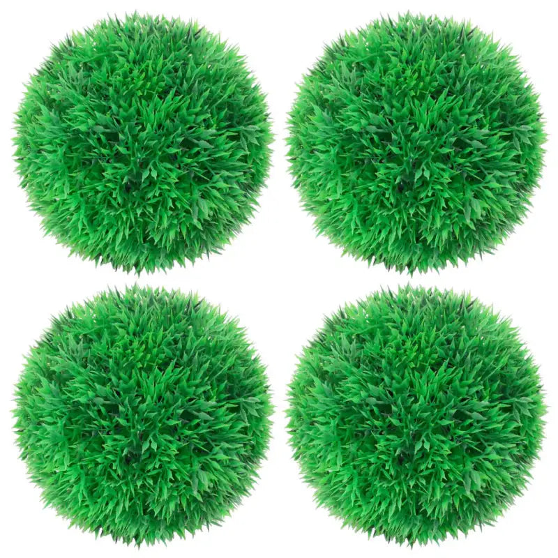 Kunstbuxusbollen voor binnen en buiten in pot of hangend - 12 cm / 1 - Kunstplanten
