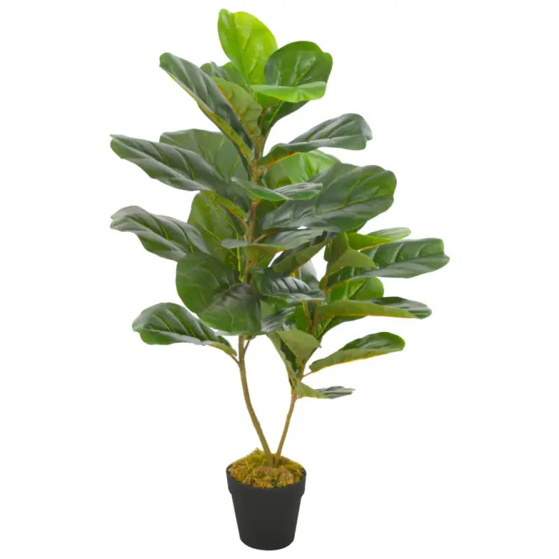 Kunstplanten met levering bevat een levensechte vioolbladplant van 90 cm - Kunstplanten